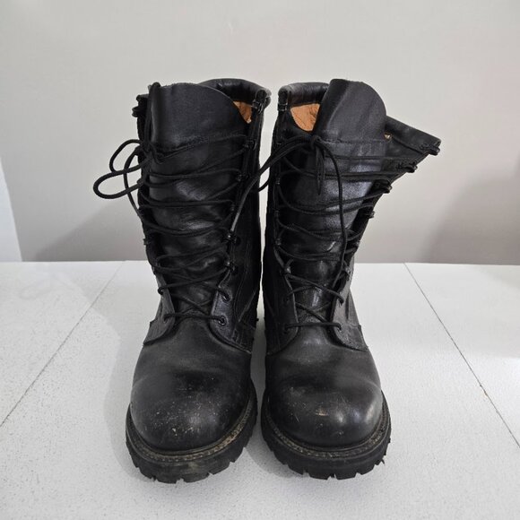 Black Lace-Up Men’s Tactical Boots main image 5